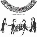 Click para ampliar. vaso de Llíria: Lucha de guerreros, al son de la música